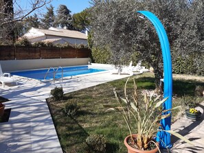 Alberca al aire libre 