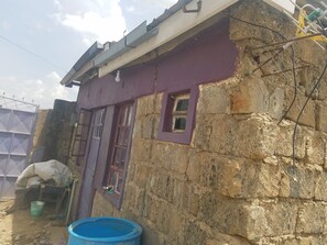 Exterior detail - gated compound,with a small 1 bedroom house (Ruiru)