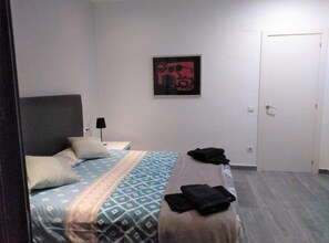 3 habitaciones y ropa de cama 