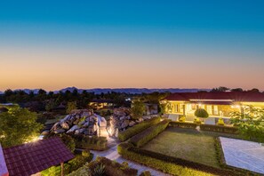 Fachada de la propiedad