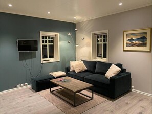 Living area - Beautiful 1-bed Apartment in Lenangsoyra Lyngen (Lyngen)