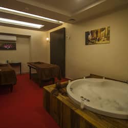 Bain à remous intérieur