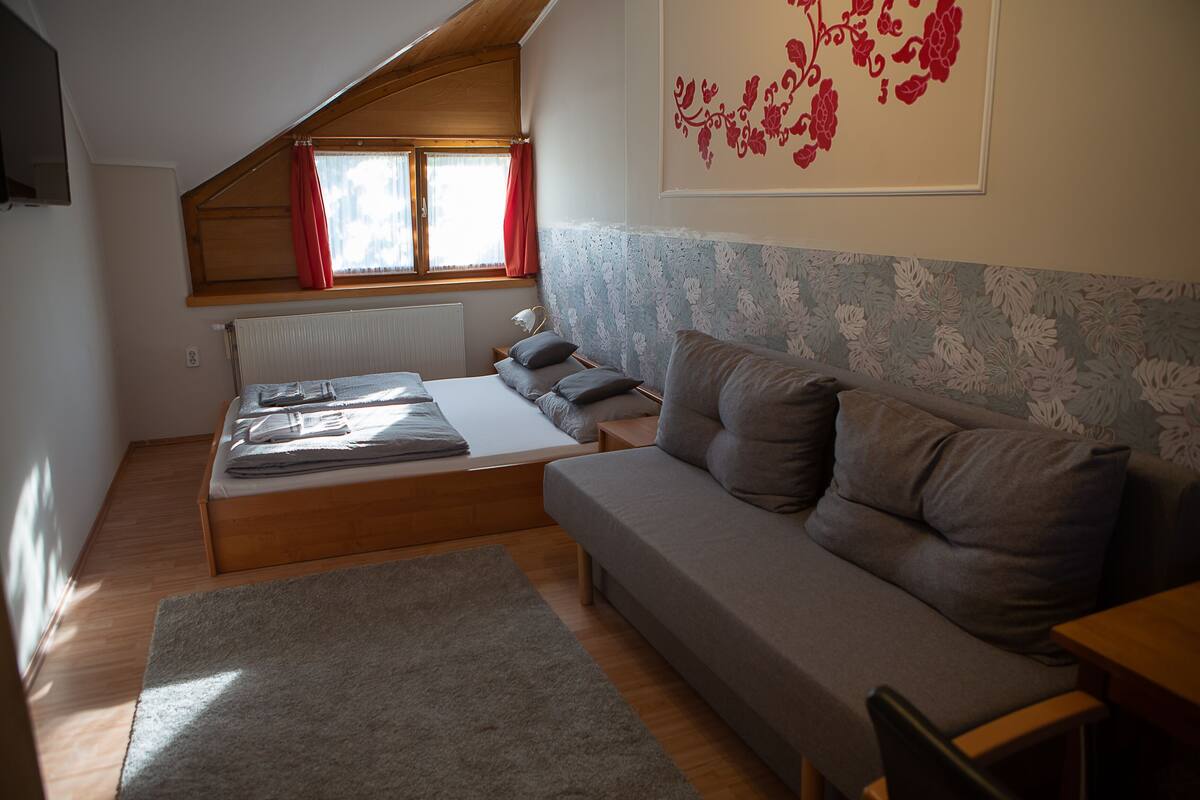 Minibar, blackout curtains, iron/ironing board, free WiFi