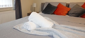 1 bedroom, iron/ironing board, travel crib, free WiFi