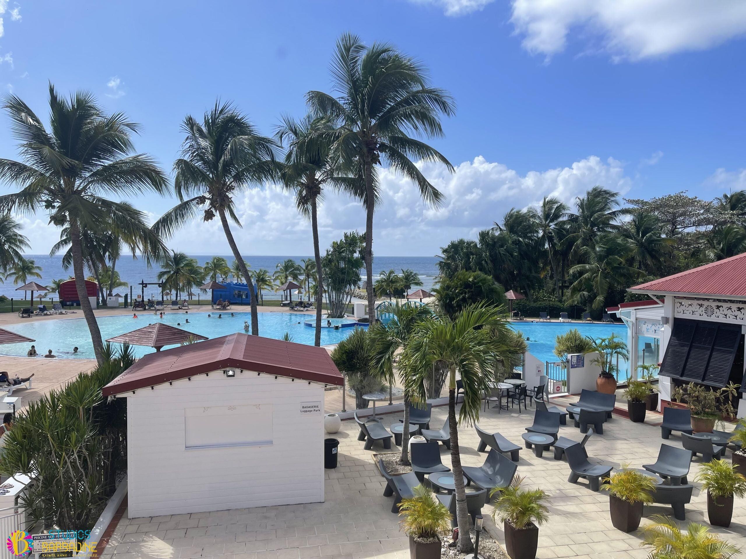 Panoramic Studio Suite, Sea View, Poolside (Barbadine 1012) | Terrace/patio