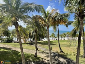 Panoramic Apartment, Balcony, Beach View (Aouara 1318 1er étage ) | Balcony view - Barbadine - Resorts Flats - Sainte Anne (Sainte-Anne)
