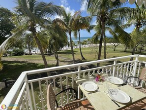 Panoramic Apartment, Balcony, Beach View (Aouara 1318 1er étage ) | Balcony view - Barbadine - Resorts Flats - Sainte Anne (Sainte-Anne)