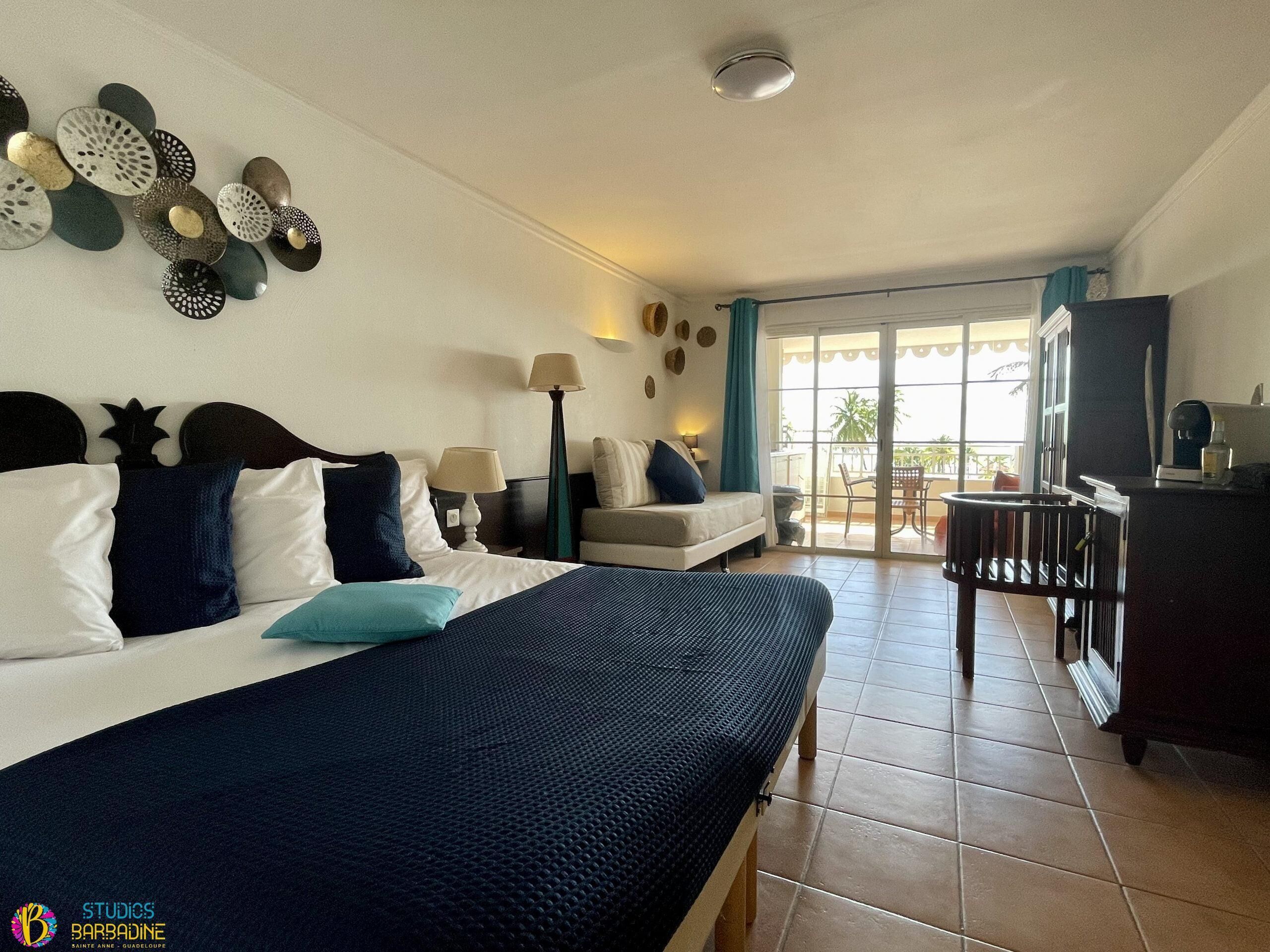 Laptop workspace, blackout drapes, cribs/infant beds, free WiFi