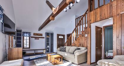 Home on the water with a great window view of the lake