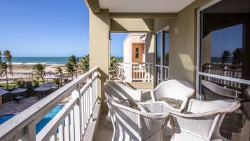 Ocean Side View Apartment | 2 quartos, frigobar, cortinas blackout, quartos à prova de som