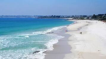 Accommodatie ligt op het strand