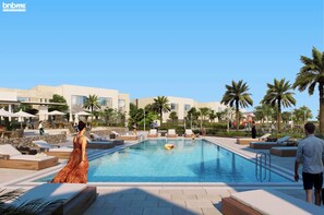 Outdoor pool - 3B-Urbana 1-37-G04 (Dubai)