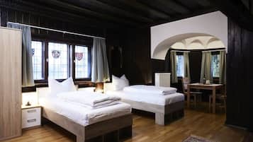 4 chambres, Wi-Fi gratuit, draps fournis