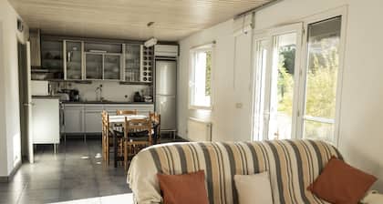 House in village with character