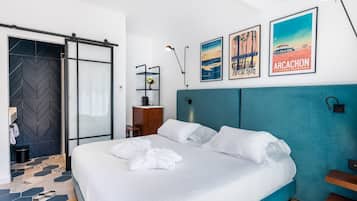 Deluxe-rum | SÀngtillbehör av högsta kvalitet och minibar med vissa gratis produkter