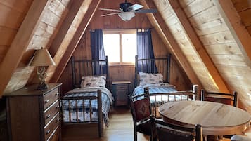 2 bedrooms, desk, free WiFi, bed sheets
