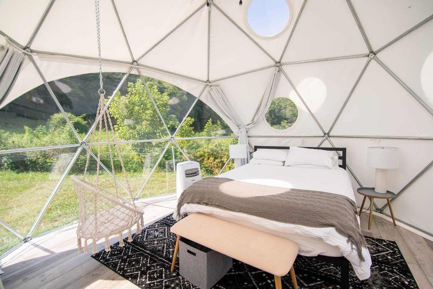 Smoky Mountains Glamping Dome #2 (Read Details)