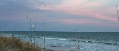 Beach nearby, beach towels