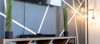 Hidden modern mountain retreat