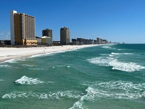 On the beach, sun-loungers, beach towels - Newly Renovated! PCB Beachfront condo! (Panama City Beach)