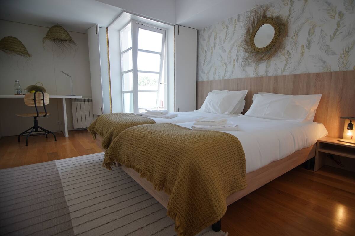 Standard Double Room | In-room safe, desk, laptop workspace, blackout drapes