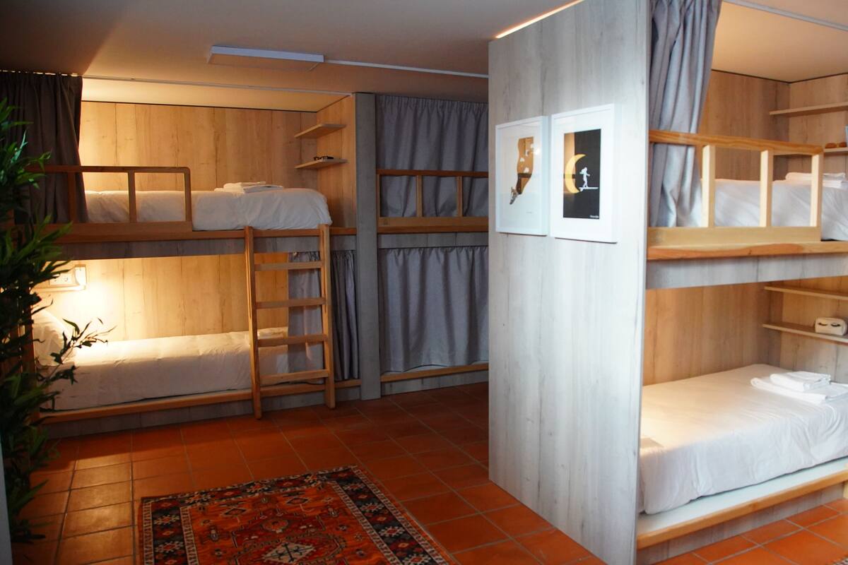 Standard Shared Dormitory | In-room safe, desk, laptop workspace, blackout drapes