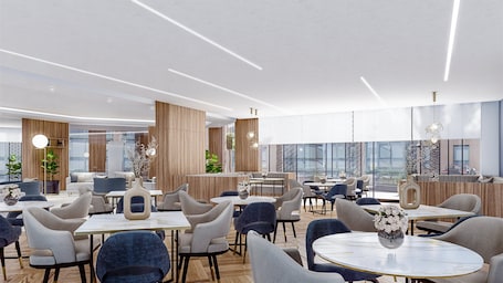 Restaurant. Staybridge Suites Al Khobar City by IHG