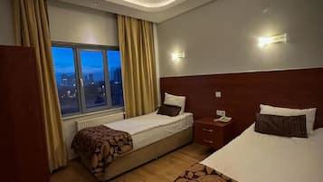 Free WiFi, bed sheets