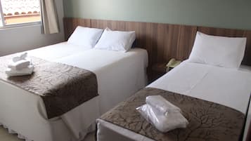 Standard Triple Room | Minibar, individually furnished, desk, laptop workspace