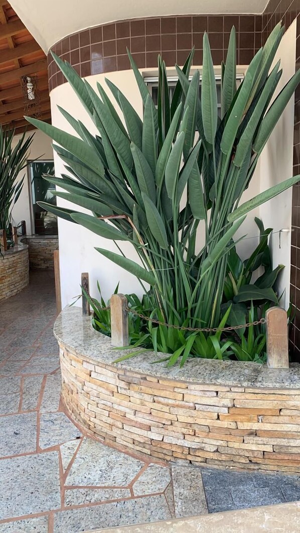 Fachada da propriedade