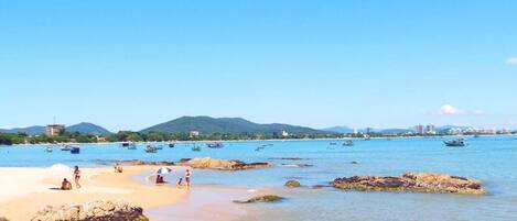 Beach nearby, white sand