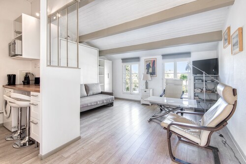 Appartement VUE MER avec accès piscine