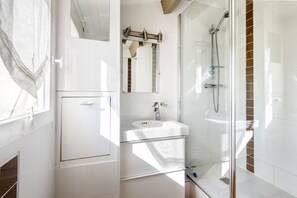 Shower, hair dryer