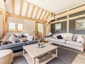 Fernseher, Kamin