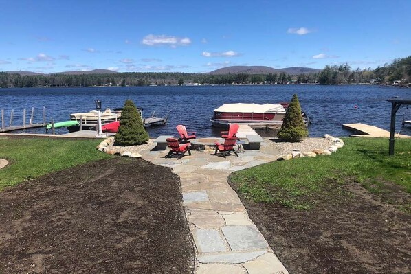 Property grounds - NEW Custom Adirondack Lakefront Home! Rare Find! (Caroga Lake)