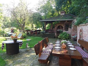 Restauration en plein air