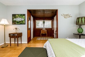 2 bedrooms, iron/ironing board, travel crib, WiFi