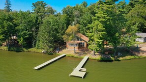 Exterior - Stepaway Vacation Rentals - Carefree Creek Cabin (Saint Germain)