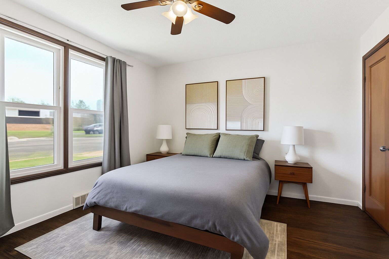 2 多间卧室、WiFi、床单