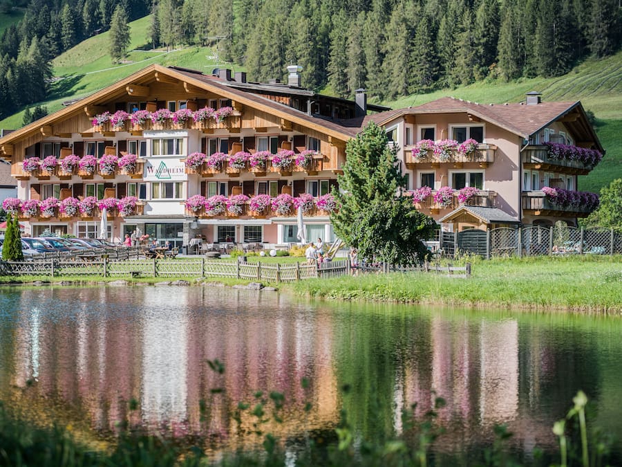 Facciata della struttura