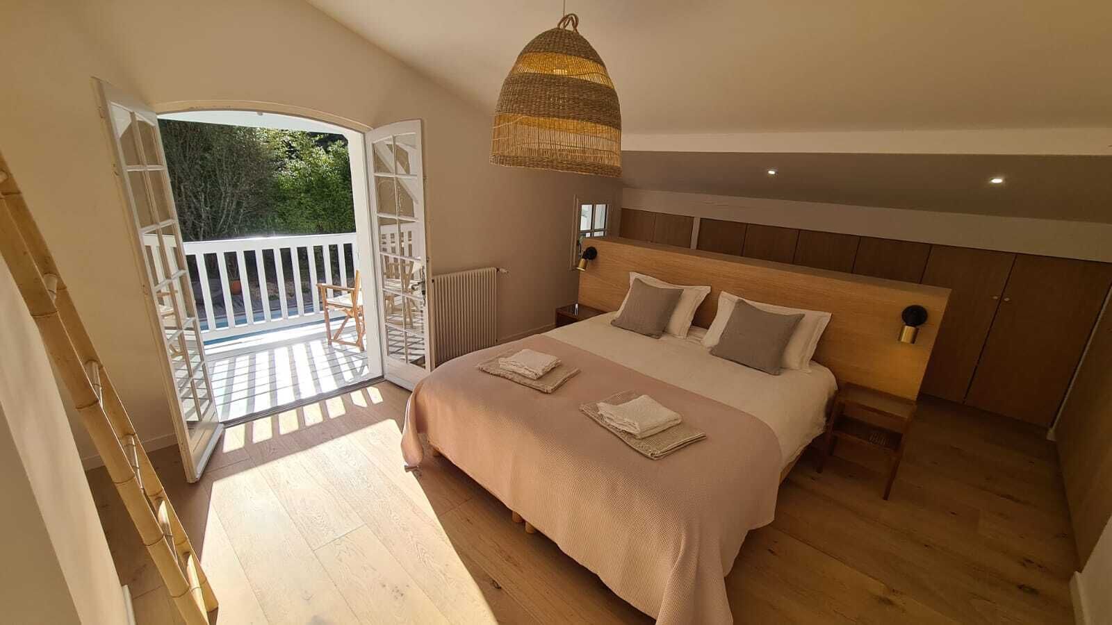 Superb villa with heated pool near Lake Hossegor 10 pers