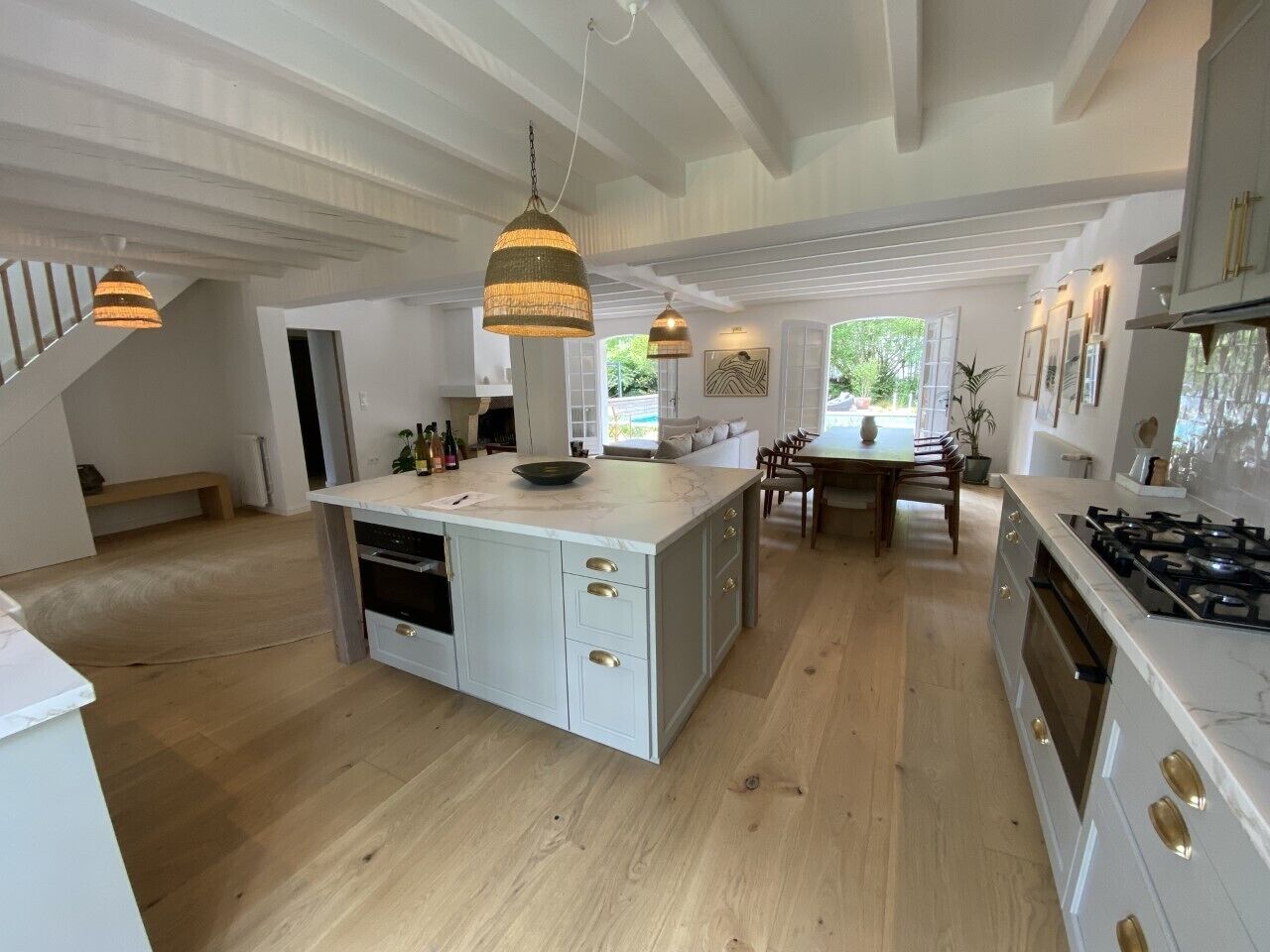 Superb villa with heated pool near Lake Hossegor 10 pers