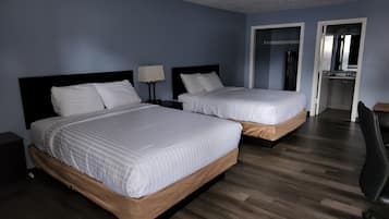 Basic Double Room | Pillowtop beds, desk, laptop workspace, free WiFi