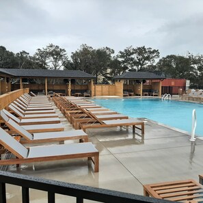 Outdoor pool, a heated pool - Welcome to Saltwater Seaclusion! Heart of Corolla!  Walk to Everything! (Corolla)
