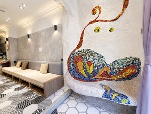 Reception - Dory Hostel  (Liuqiu)