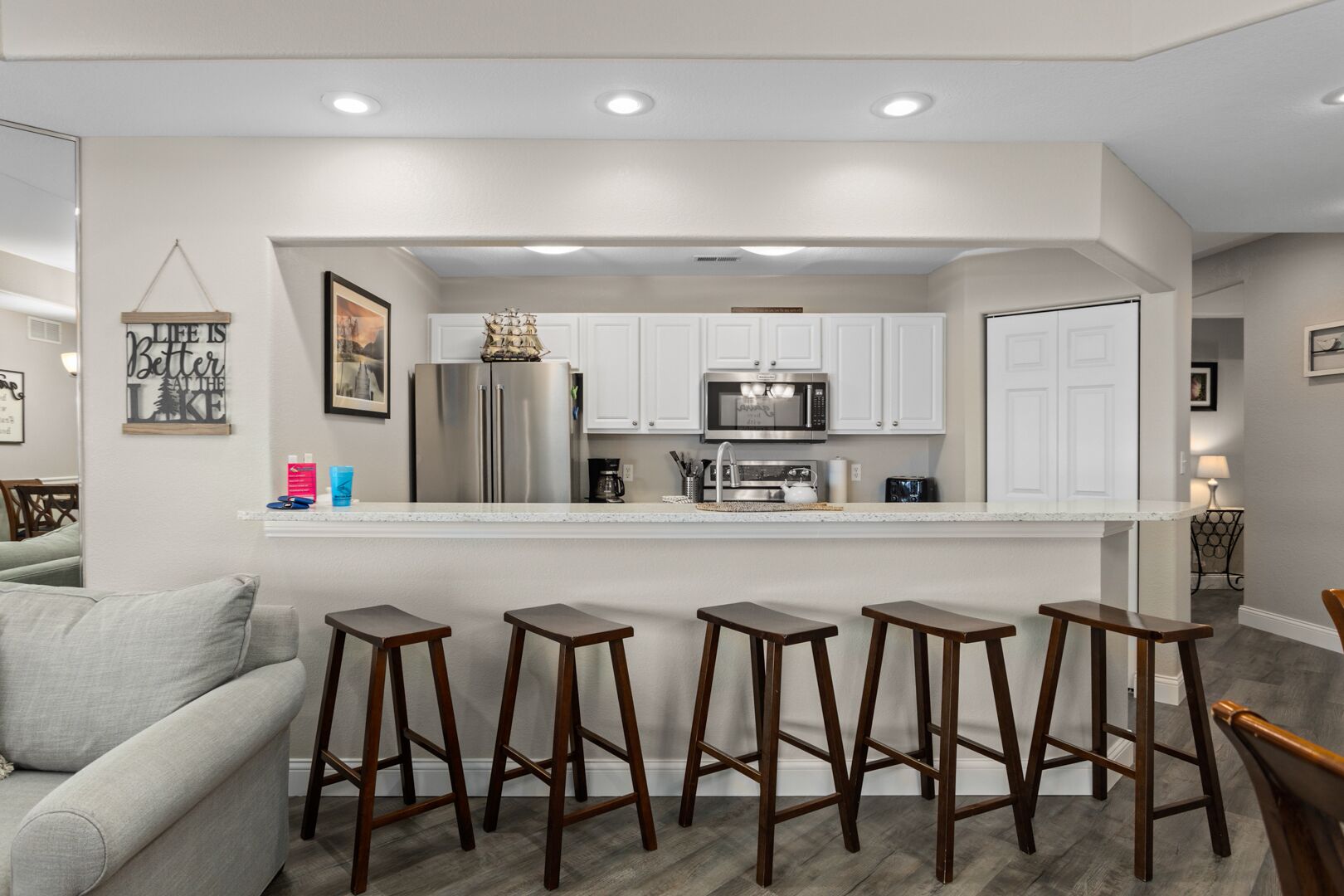 Emerald Bay 214-1A - Beautifully Updated Waterfront Condo!