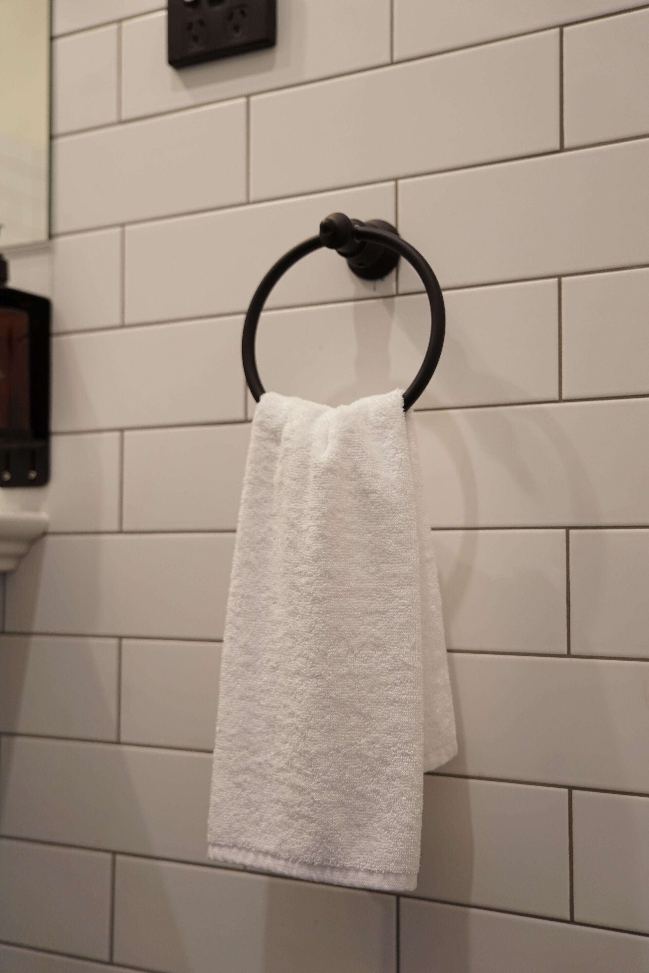 king ensuite room | bathroom | shower, slippers, towels