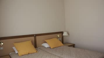 2 slaapkamers, een strijkplank/strijkijzer, wifi, beddengoed