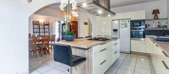 Filaos - Villa for 12 people with heated pool near the lagoon