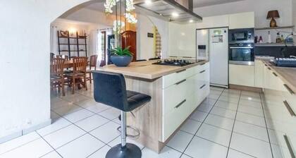 Filaos - Villa for 12 people with heated pool near the lagoon